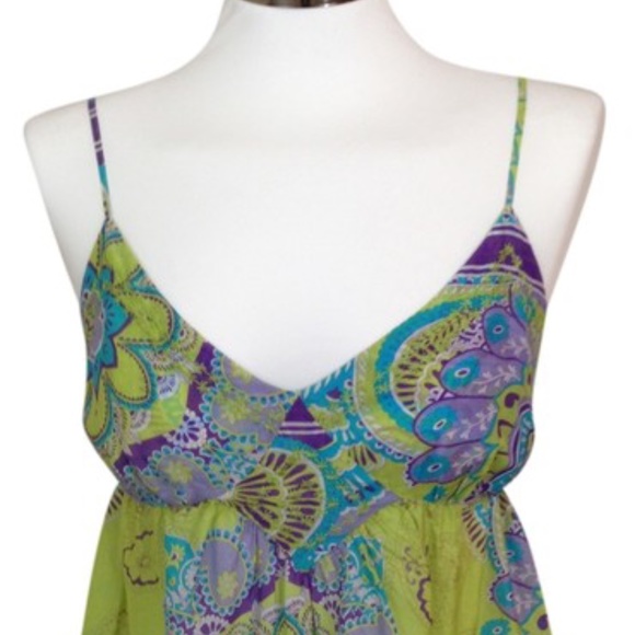 Vintage Joie Paisley Camisole Top - Picture 5 of 8